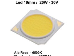 LED COB 19MM , PUTERE 20W